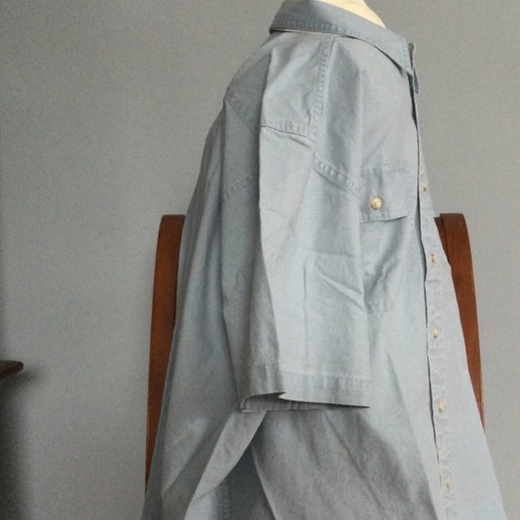 L.L.Bean Sunwashed Canvas Shirt SS . New In packaging - Picture 15 of 16